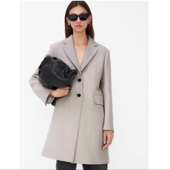 Zara Jackets & Blazers - Zara Menswear Grey Coat NWOT XLarge